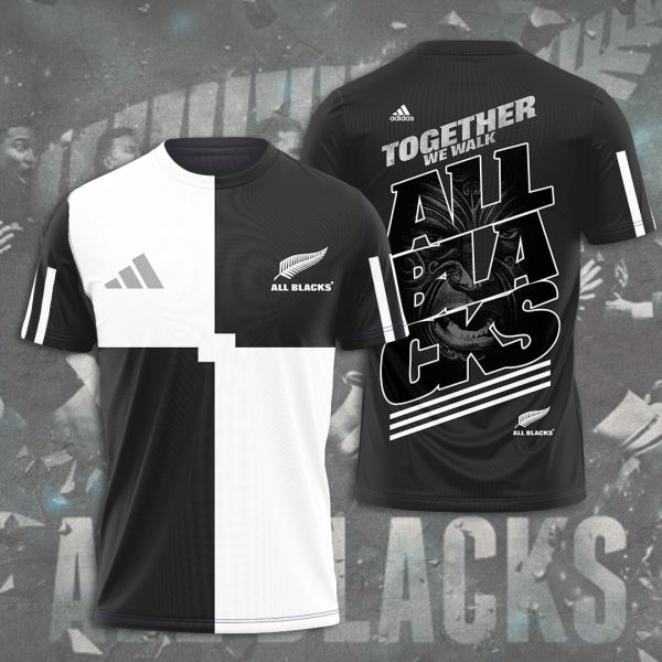 New Zealand National Rugby Union Team All Blacks 3D Apparel - VANDH 3312