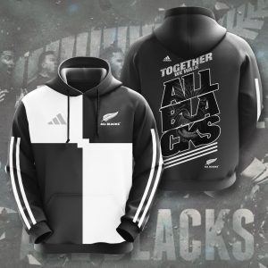 New Zealand National Rugby Union Team All Blacks 3D Apparel - VANDH 3312