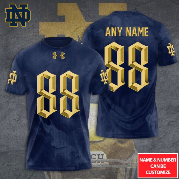 Personalized Notre Dame Fighting Irish Football 3D Apparel - TANTN 7730