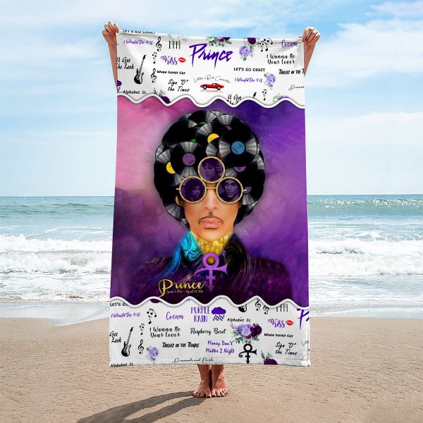 Prince Rectangle Beach Towel - HOATT 5805