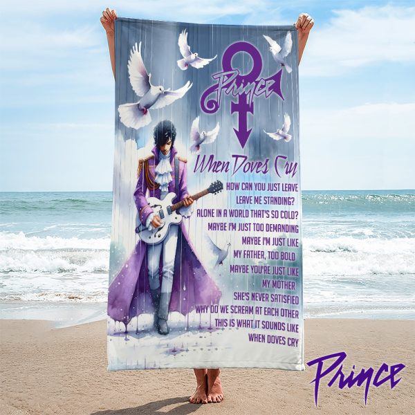 Prince Rectangle Beach Towel - HOATT 5786