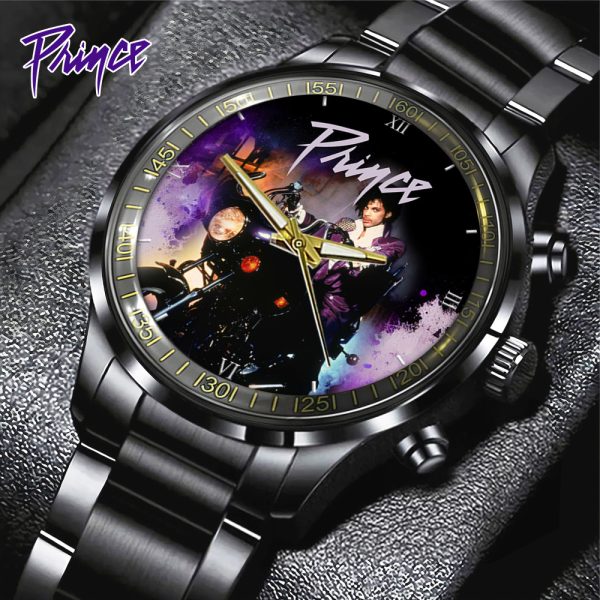 Prince Black Stainless Steel Watch - GNE 981