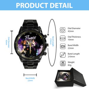 Prince Black Stainless Steel Watch - GNE 981