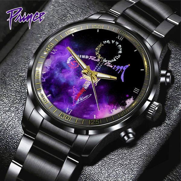 Prince Black Stainless Steel Watch - GNE 982