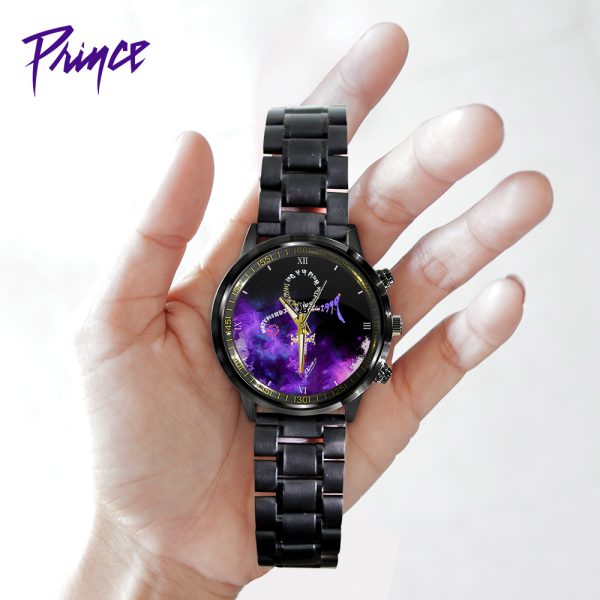 Prince Black Stainless Steel Watch - GNE 982