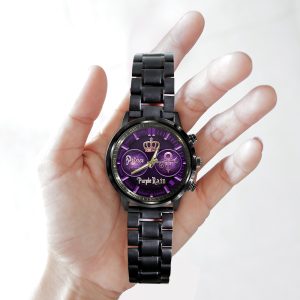 Prince Black Stainless Steel Watch - HOATT 5916