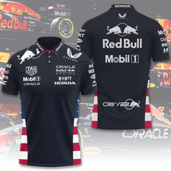 Red Bull Racing F1 x USA Flag 3D Apparel - HUNGVV 6980