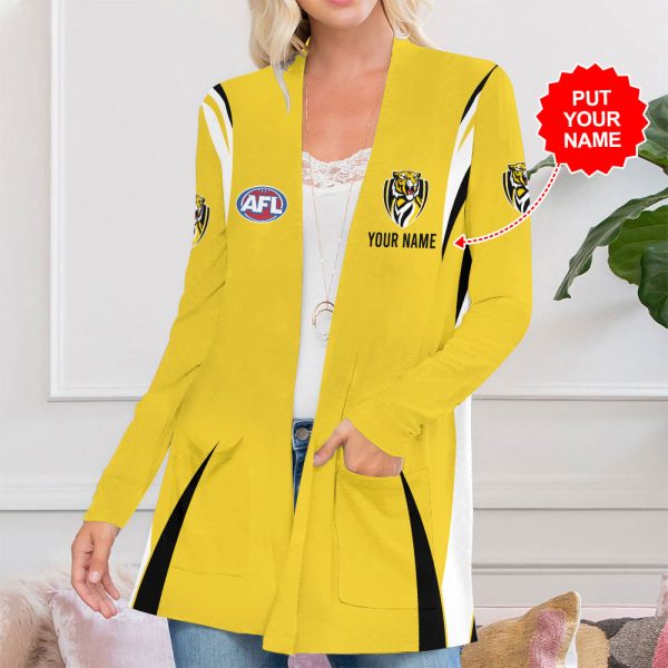 Personalized Richmond FC Women's Patch Pocket Cardigan - MAITM 7824