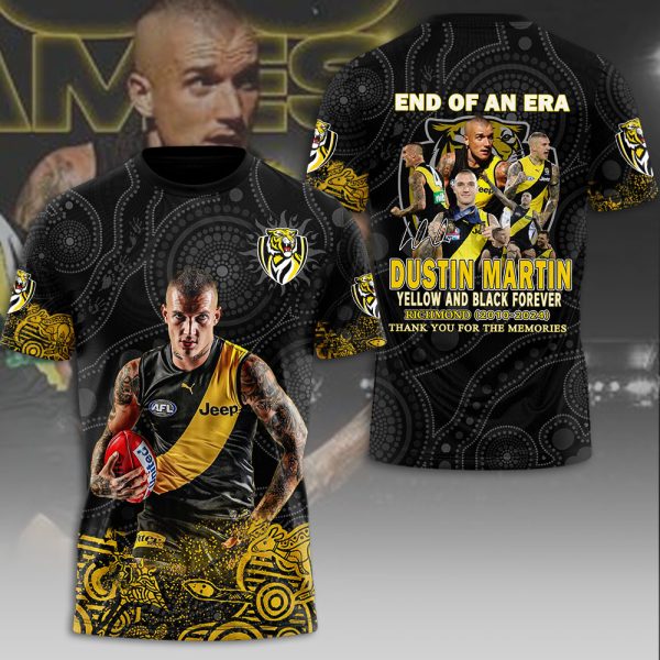 Richmond FC x Dustin Martin 3D Apparel - MAITM 7870