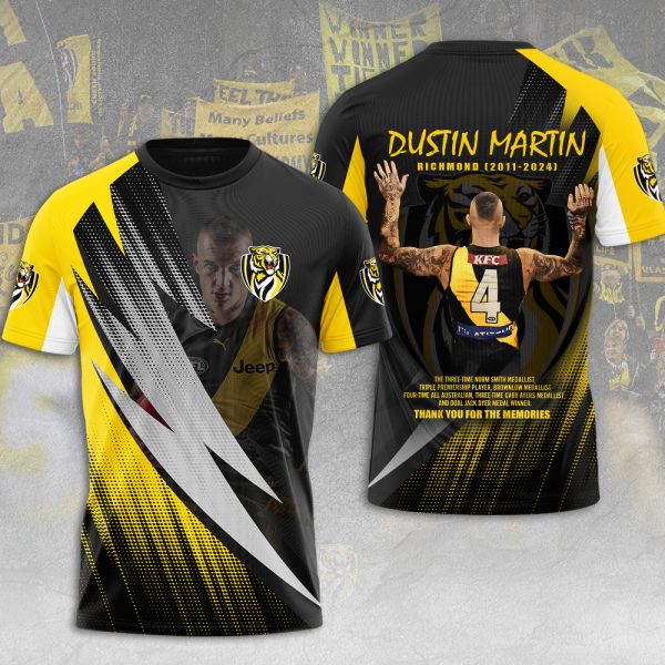 Richmond FC x Dustin Martin 3D Apparel - MAITM 7833