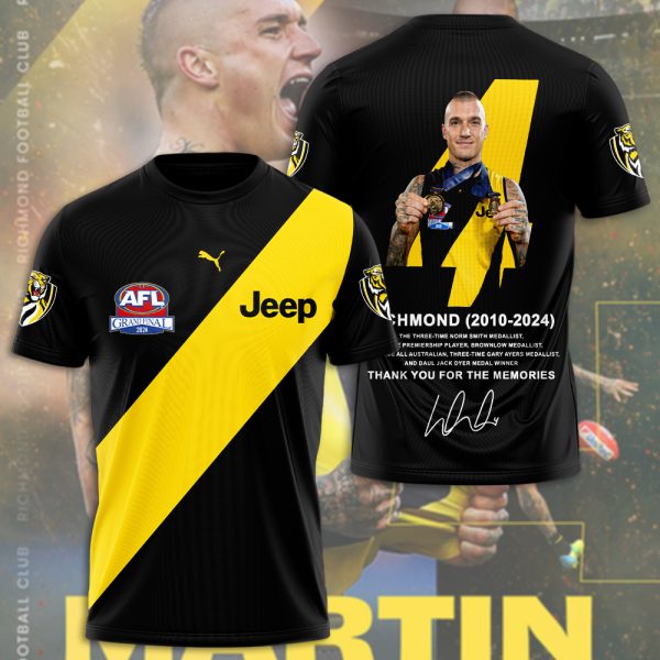 Richmond FC x Dustin Martin 3D Apparel - HOATT 6080