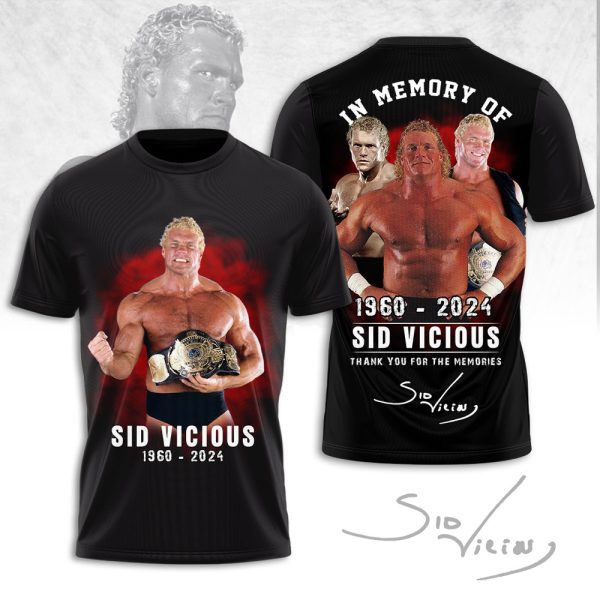 Sid Vicious 3D T-Shirt- HUNGVV 6976