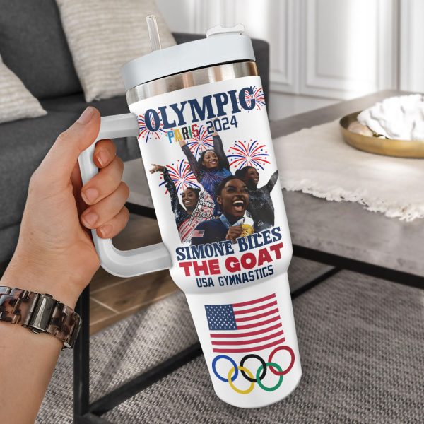 Simone Biles 40oz Stanley Tumbler - TANTN 7654