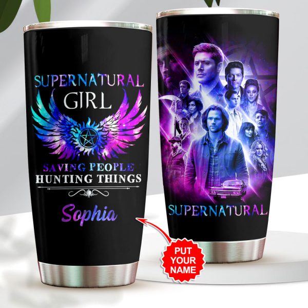 Personalized Supernatural Tumbler Cup - GNE 932