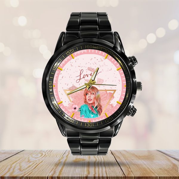 Taylor Swift Black Stainless Steel Watch - GNE 1251