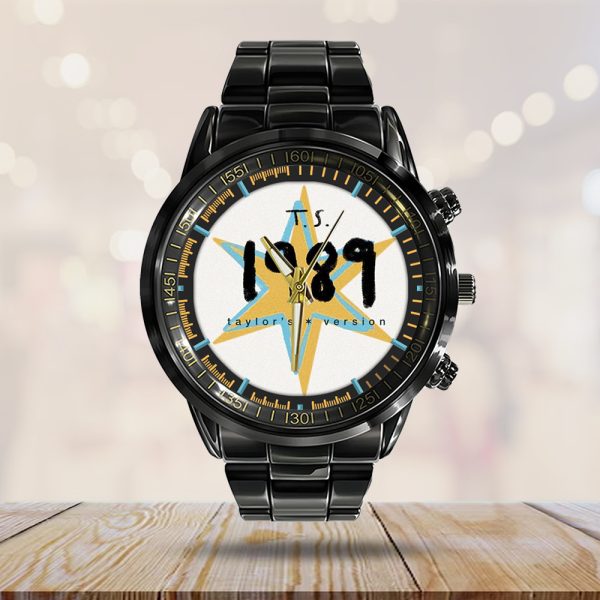 Taylor Swift Black Stainless Steel Watch - GNE 1274