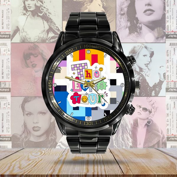 Taylor Swift Black Stainless Steel Watch - GNE 1167