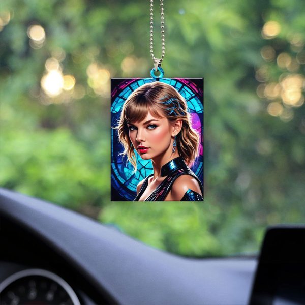 Taylor Swift Custom Shape 1-sided Acrylic Car Ornament - GNE 1261.1