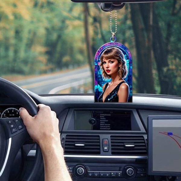 Taylor Swift Custom Shape 1-sided Acrylic Car Ornament - GNE 1261.2