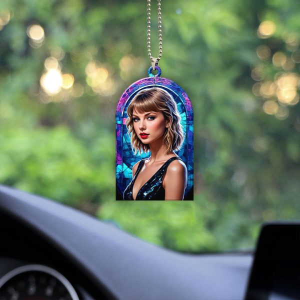 Taylor Swift Custom Shape 1-sided Acrylic Car Ornament - GNE 1261.2