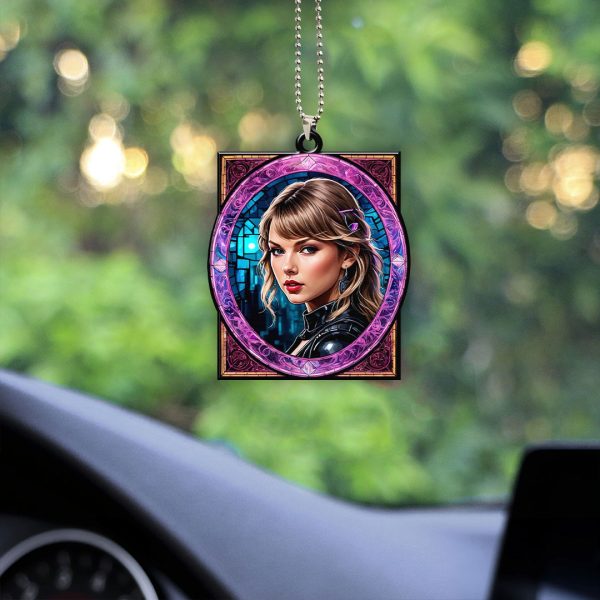 Taylor Swift Custom Shape 1-sided Acrylic Car Ornament - GNE 1261.3