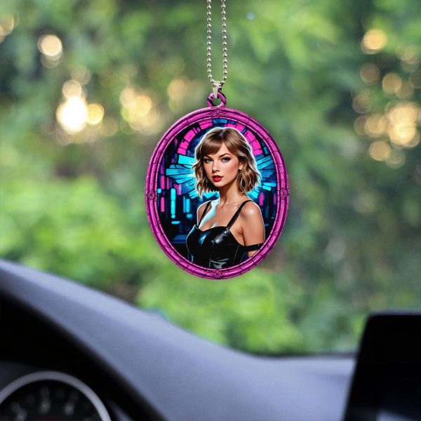 Taylor Swift Custom Shape 1-sided Acrylic Car Ornament - GNE 1261.4