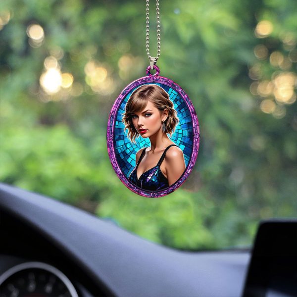 Taylor Swift Custom Shape 1-sided Acrylic Car Ornament - GNE 1261.5