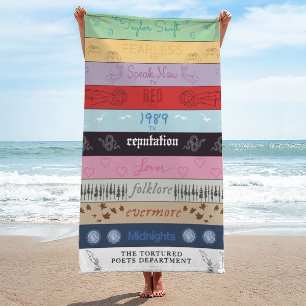 Taylor Swift Rectangle Beach Towel - ANHNV 5037