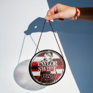 Taylor Swift Round Stained Glass Suncatcher - VANDH 3365