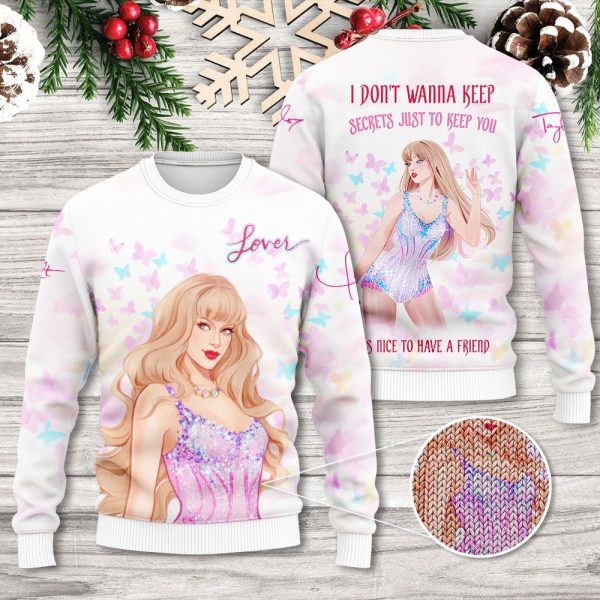 Taylor Swift 3D Ugly Sweater - TANTN 7945