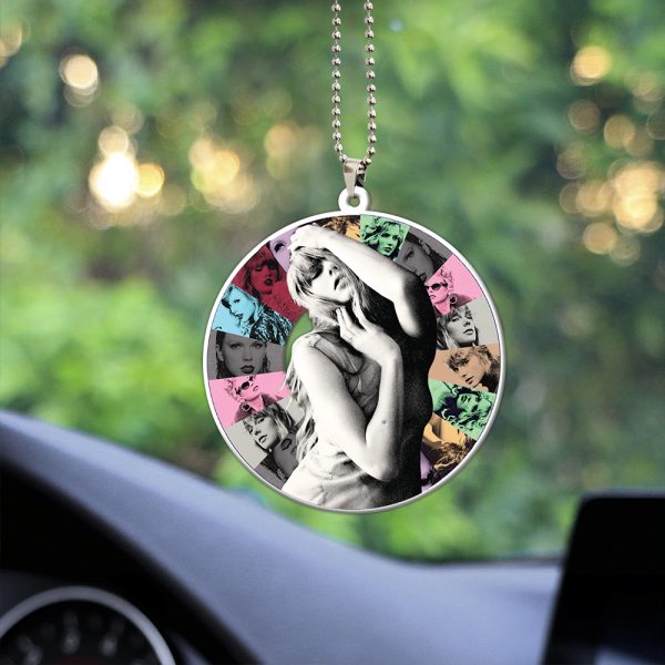 Taylor Swift Custom Shape 2-sided Acrylic Car Ornament - HOATT 6034