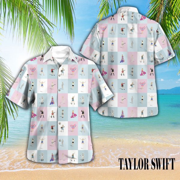 Taylor Swift 3D Hawaiian Shirt - GNE 1258