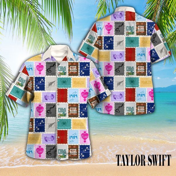 Taylor Swift 3D Hawaiian Shirt - GNE 1269