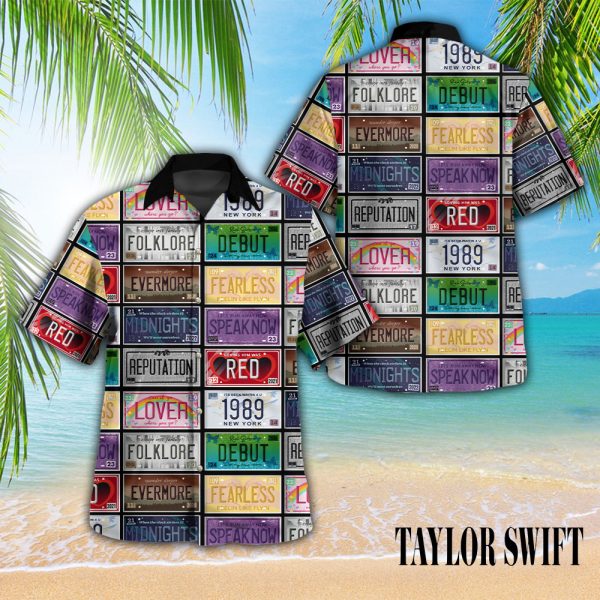 Taylor Swift 3D Hawaiian Shirt - GNE 1281