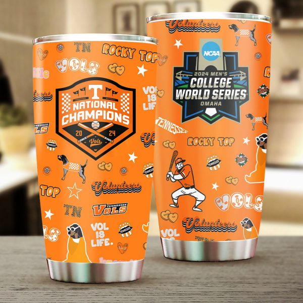 Tennessee Volunteers Baseball Tumbler Cup - TANTN 7890