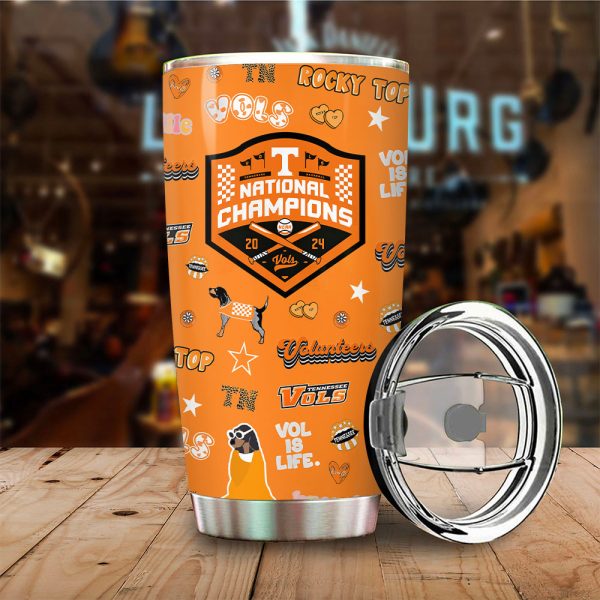 Tennessee Volunteers Baseball Tumbler Cup - TANTN 7890