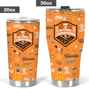 Tennessee Volunteers Baseball Tumbler Cup - TANTN 7890