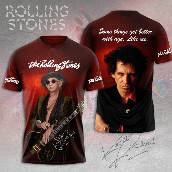 The Rolling Stones x Keith Richards 3D Apparel - MAITM 7600