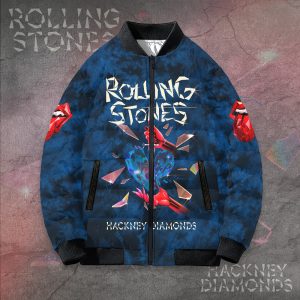 The Rolling Stones 3D Bomber Puffer Jacket - TANTN 7915