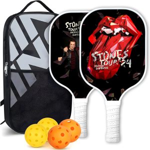 The Rolling Stones Custom Pickleball Paddle - TANTN 7666