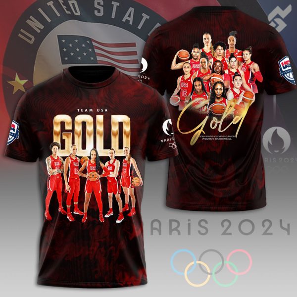 United States Women's National Basketball Team 3D Apparel - MAITM 7665