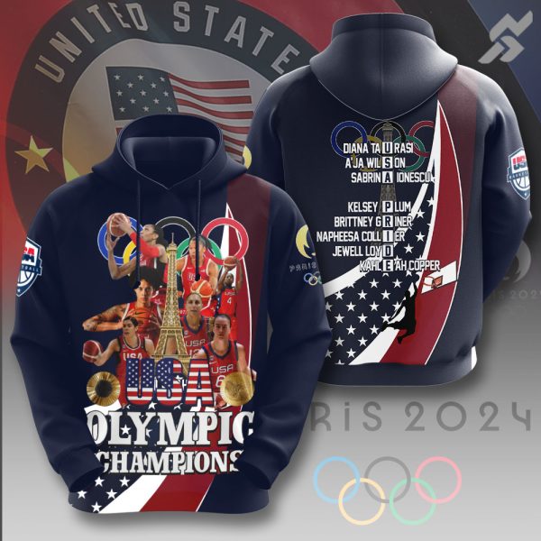 United States Women's National Basketball Team 3D Apparel - MAITM 7693