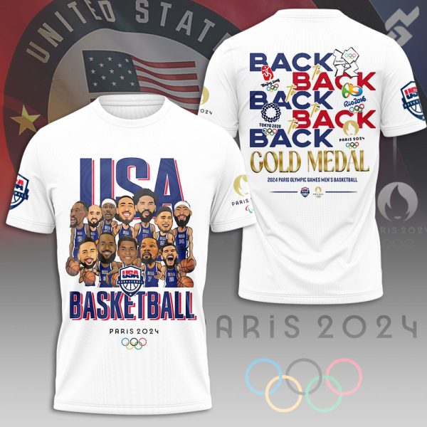 United States Men's National Basketball Team 3D Apparel - MAITM 7686