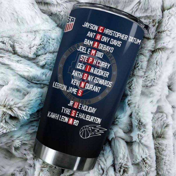 United States Men’s National Basketball Team Tumbler Cup - MAITM 7680