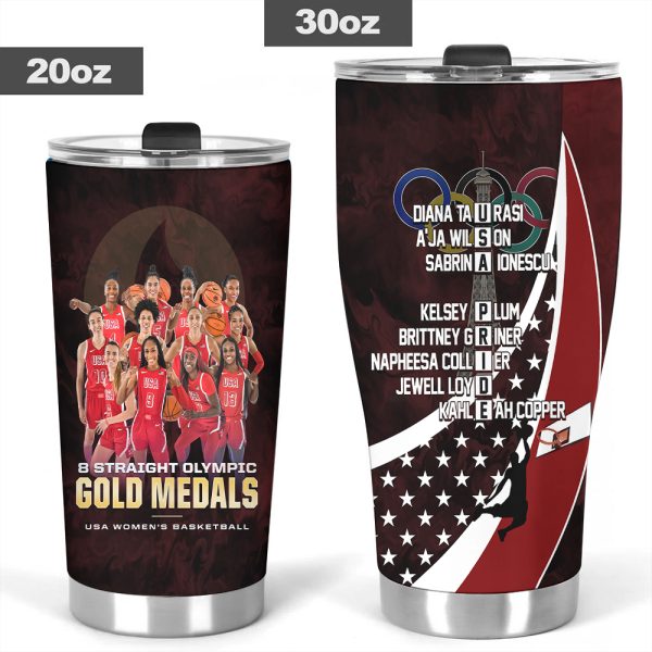 United States Women's National Basketball Team Tumbler Cup - MAITM 7774