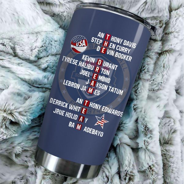 United States Men’s National Basketball Team Tumbler Cup - TANTN 7803