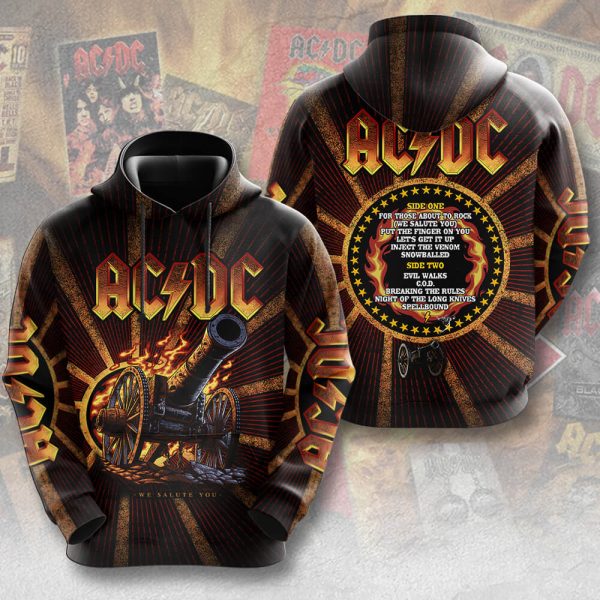 AC/DC 3D Apparel- MAITM 7720