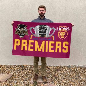 Brisbane Lions 3D House Flag - MAITM 8190