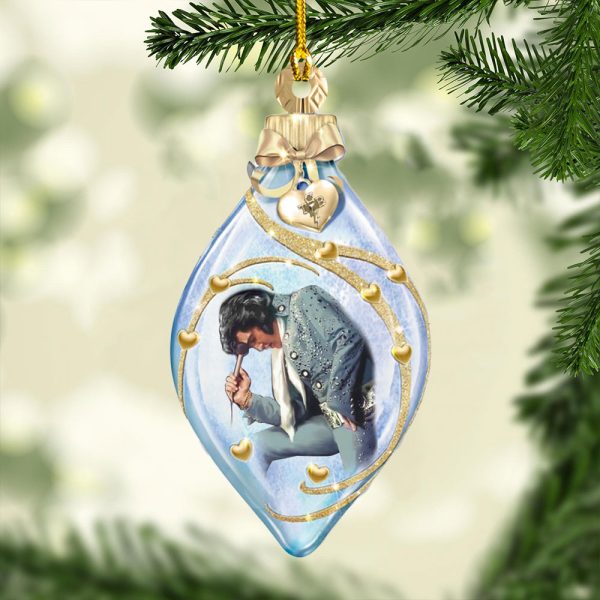 4PCS Elvis Presley Custom Shape 2-sided Acrylic Ornament – MAITM 8159