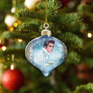 Elvis Presley Custom Shape 2-sided Acrylic Ornament - MAITM 8126.1